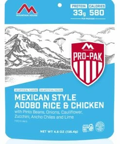 Mountain House Mexican Style Adobo Rice and Chicken Pro-Pak - 1 Serving
