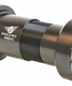 Wheels Manufacturing 386EVO Thread Together Bottom Bracket with Angular Contact Bearings for 24 mm Shimano Crank Spindles