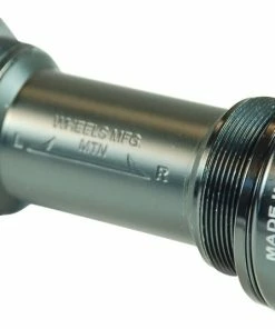 Wheels Manufacturing BSA Outboard Threaded Bottom Bracket with Angular Contact Bearings for 24 mm MTB Crank Spindles