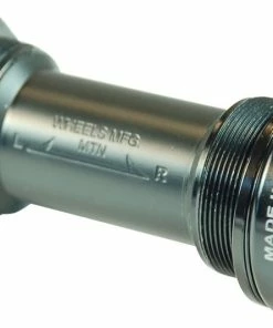 Wheels Manufacturing BSA Outboard Threaded Bottom Bracket with ABEC-3 Bearings for 24 mm MTB Crank Spindles